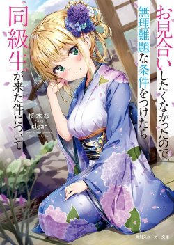 Omiai Shitakunakattanode, Muri Nandai Na Jouken Wo Tsuketara Doukyuusei Ga Kita Ken Ni Tsuite